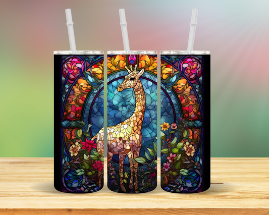 Stained Glass Giraffe
