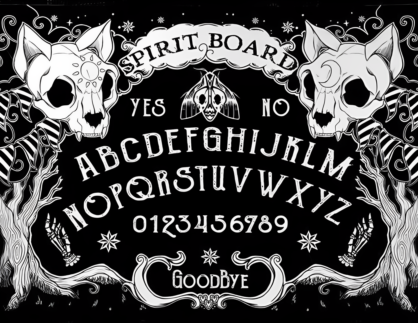 Glow In The Dark Ouija-Board