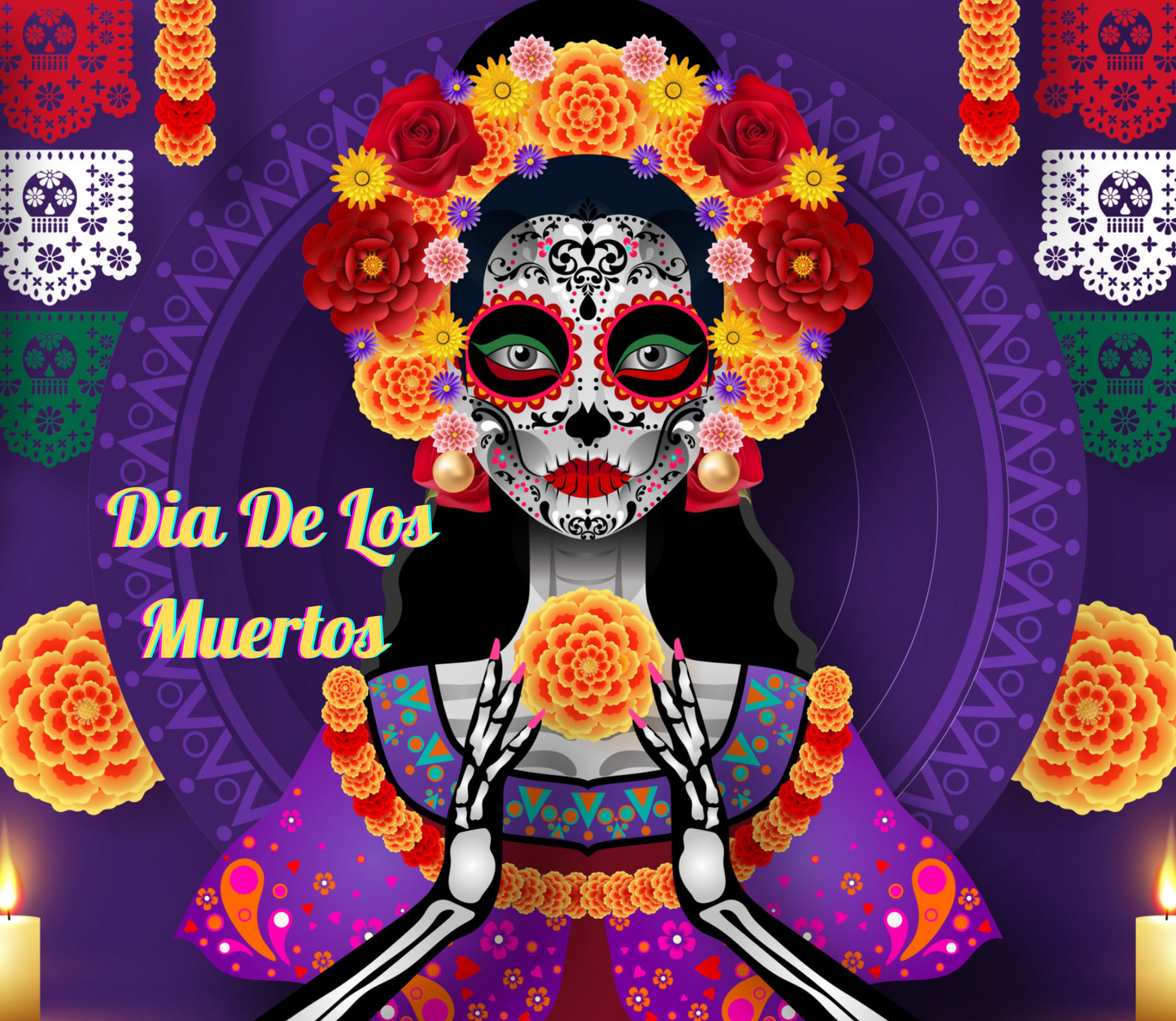 Flower Girl: Día De Los Muertos