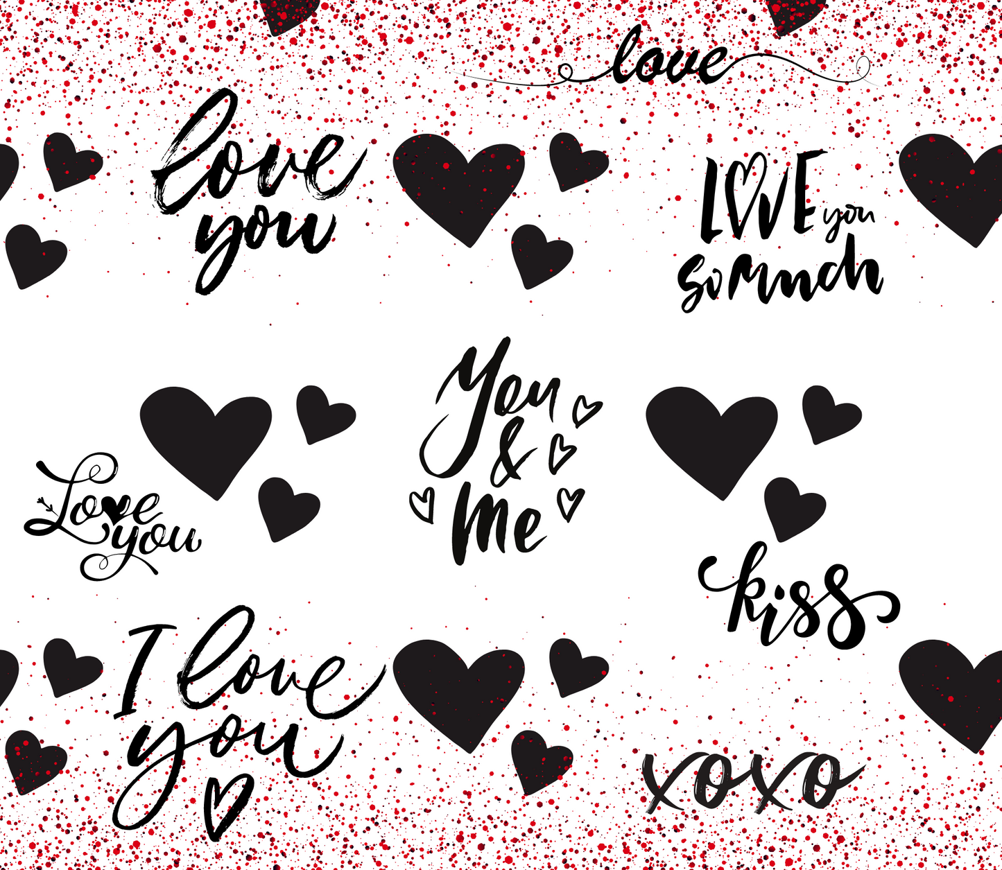 Love Love and More Love: Glitter